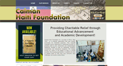 Desktop Screenshot of caimanhaitifoundation.org